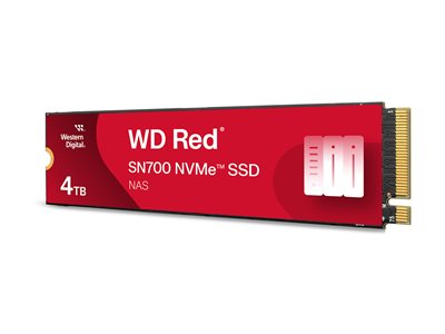 SSD WD Red M.2 2280 4TB NVMe SN700 intern - WDS400T1R0C