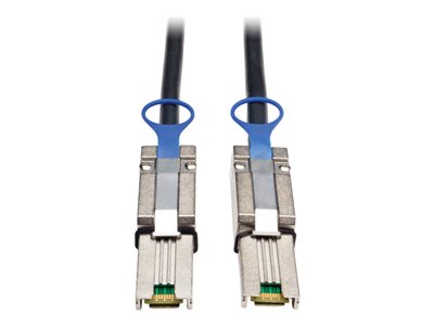 Eaton Tripp Lite Series 1m External SAS Cable 4-Lane Mini-SAS SFF-8088 to Mini-SAS SFF-8088 3ft 3'