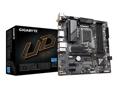 Gigabyte B760M DS3H AX (B760,S1700,mATX,DDR5) - B760M DS3H AX