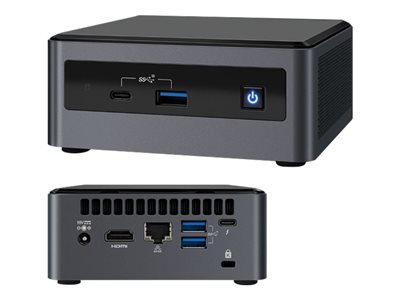 Intel Next Unit of Computing 10 Performance kit - NUC10i3FNHN - mini PC - Core i3 10110U 2.1 GHz - 0 GB - no HDD