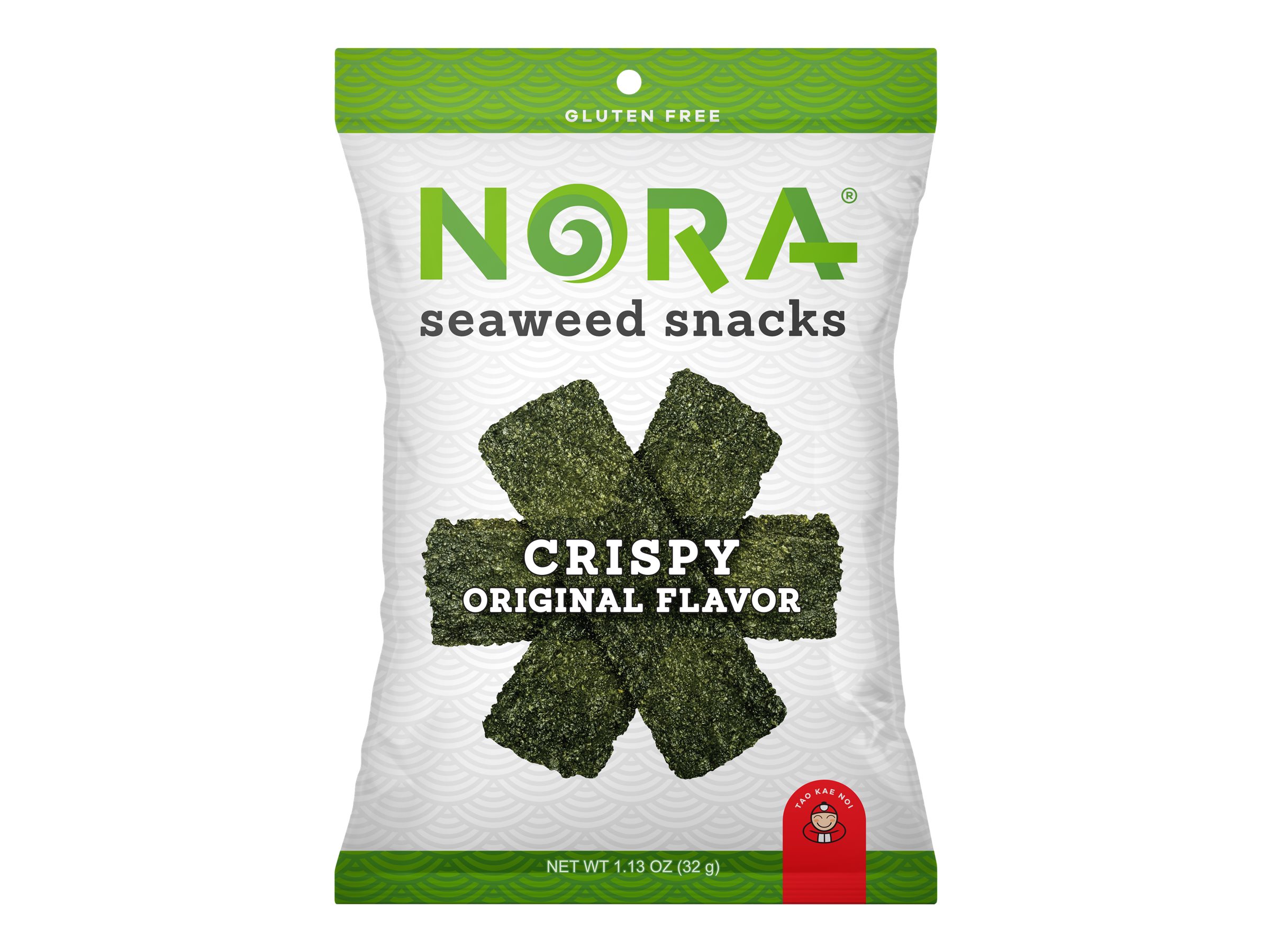 Nora Seaweed Crispy Snacks - Original - 32g