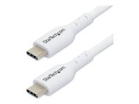 StarTech.com USB2CC1MNCWHE2PK USB-C to USB-C 1m Hvid