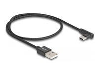 DeLOCK USB 2.0 USB Type-C kabel 50cm Sort