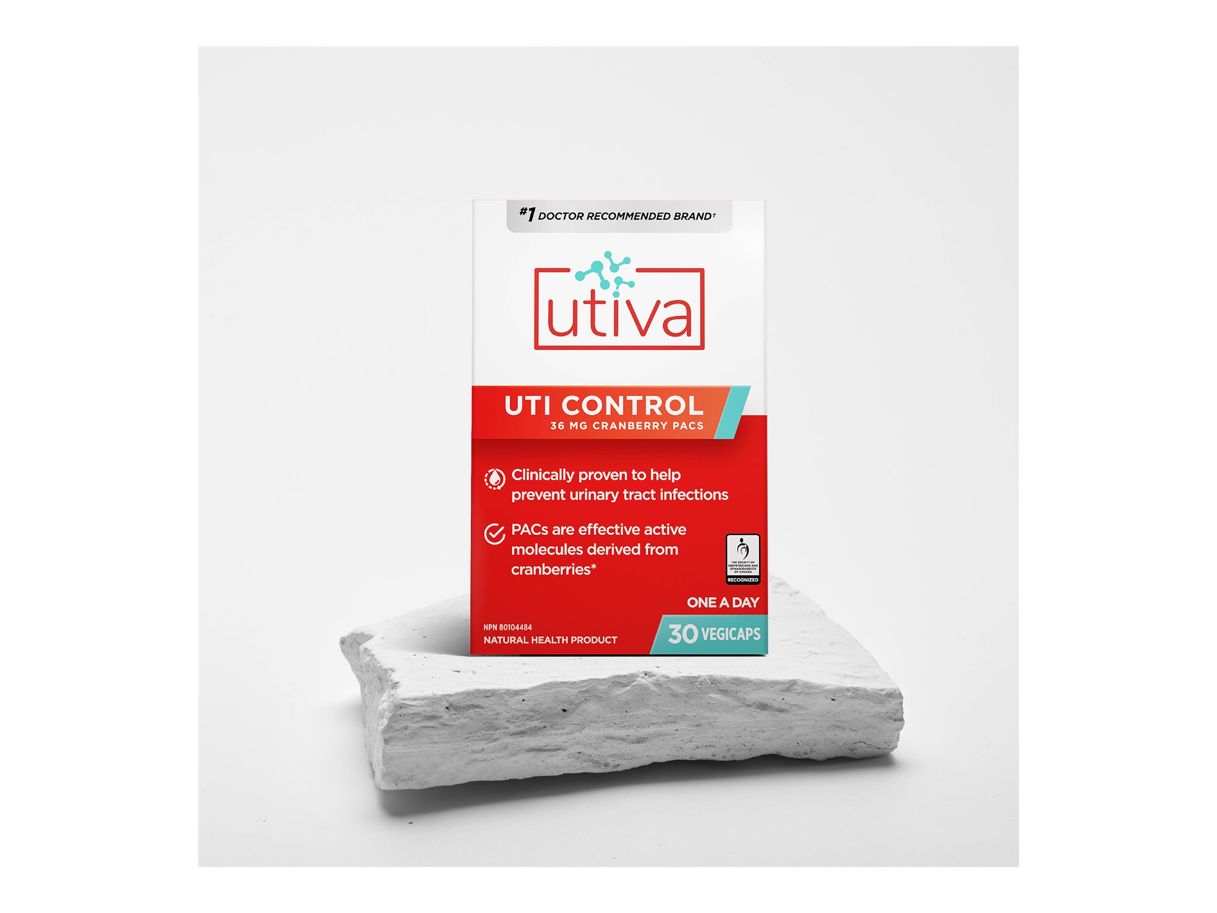 Utiva Urinary Tract Infection Control Supplement - 30s