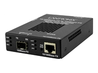 Lantronix SPOEB Series - Convertisseur de média à fibre optique - 100Mb LAN - plus de CAT 5 