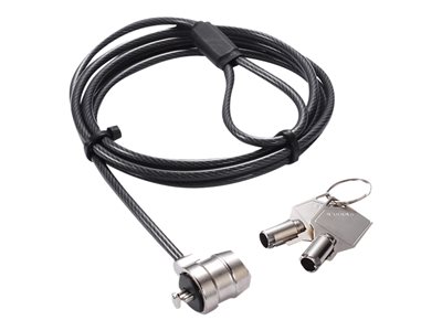 CTA Digital Twisted Steel Security Cable Lock notebook locking cable