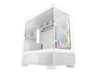 DeepCool CG380 3F WH Tower Micro ATX Hvid