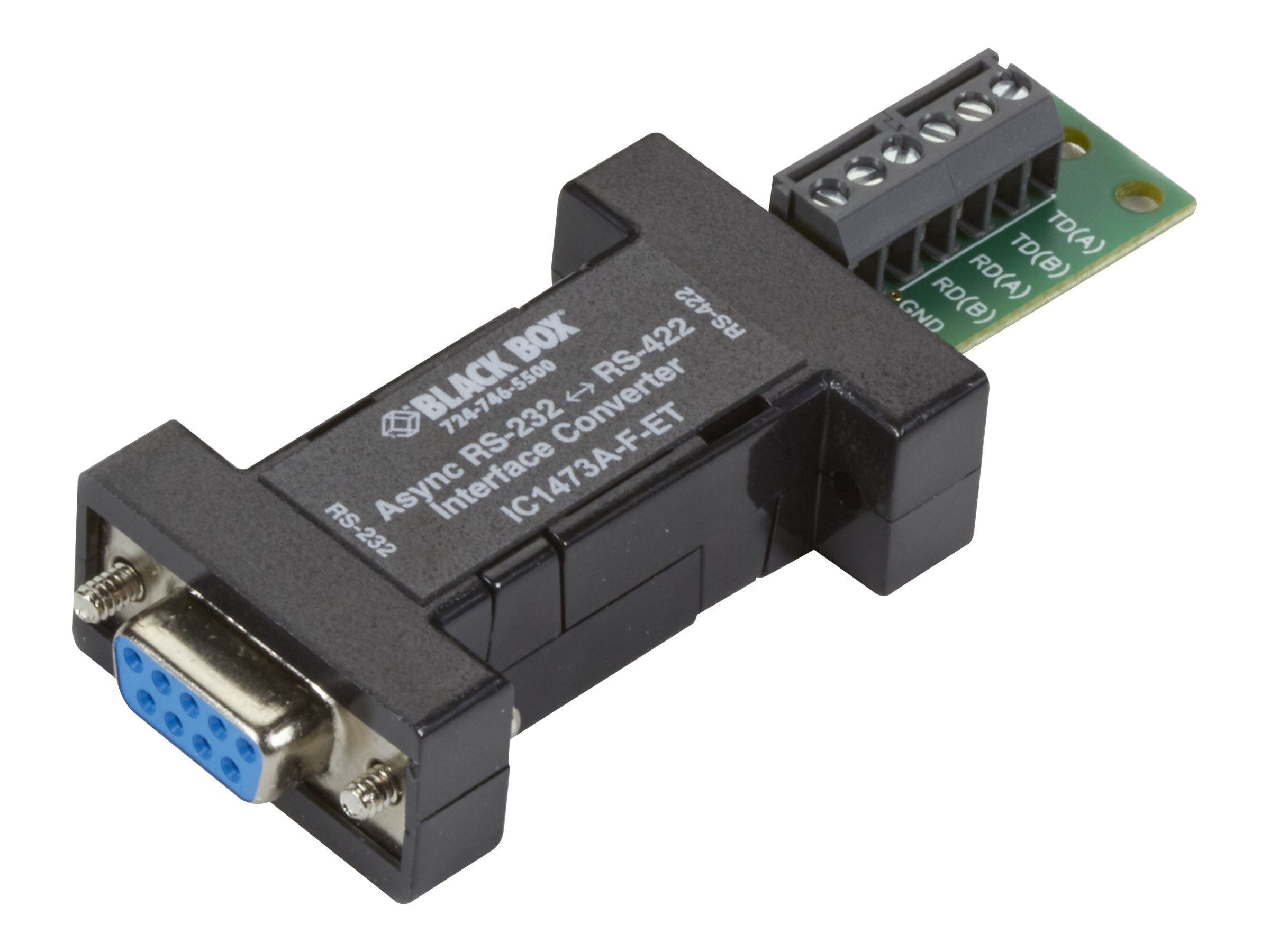Black Box Async RS-232 to RS-422 Interface Converter