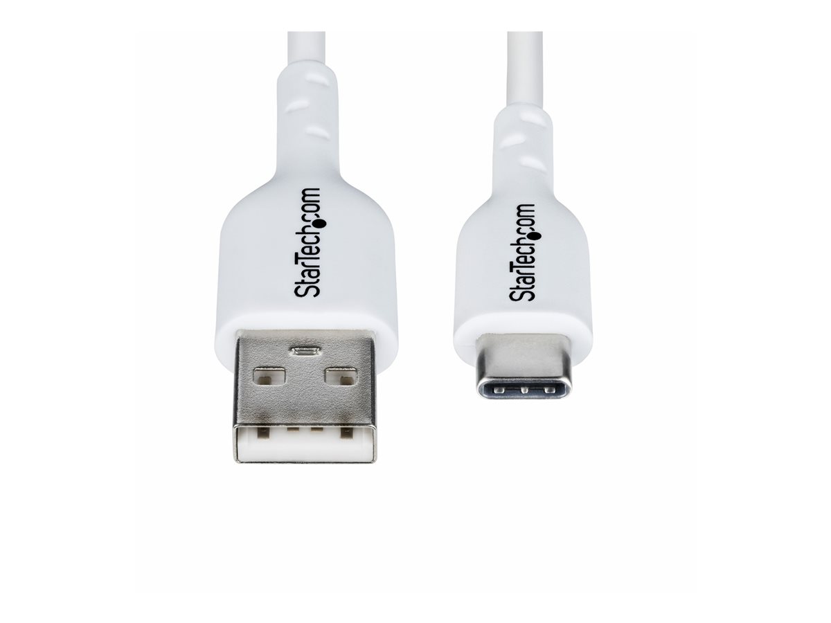 StarTech.com 3ft (1m) White USB-A to USB-C Charging Cable/Cord, M/M - USB kabel typ C - USB do USB-C - 1 m – foto 2