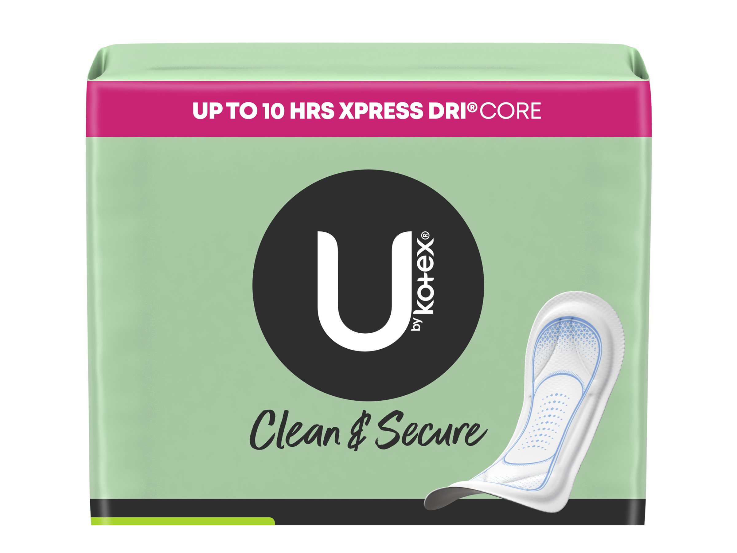 U by Kotex Clean & Secure Maxi Sanitary Pads - Heavy - 22's