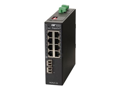 Omnitron RUGGEDNET 10GPoE+/Si