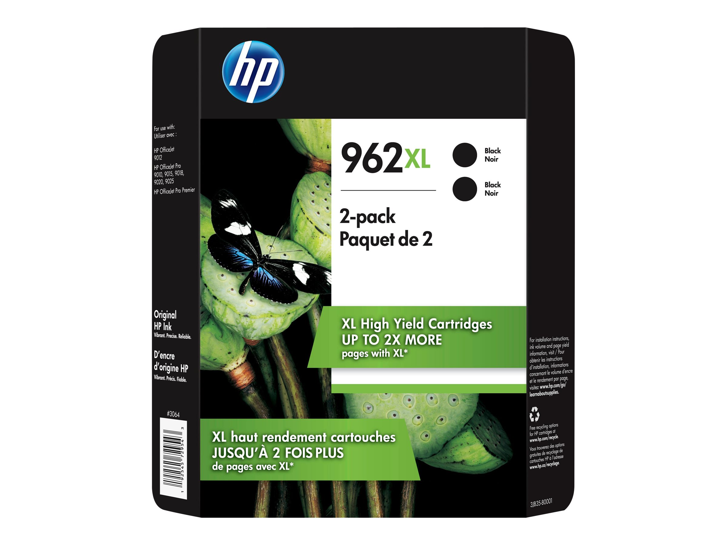 Replacement for HP 962XL Ink Officejet Pro 9020 9022 9023 9025