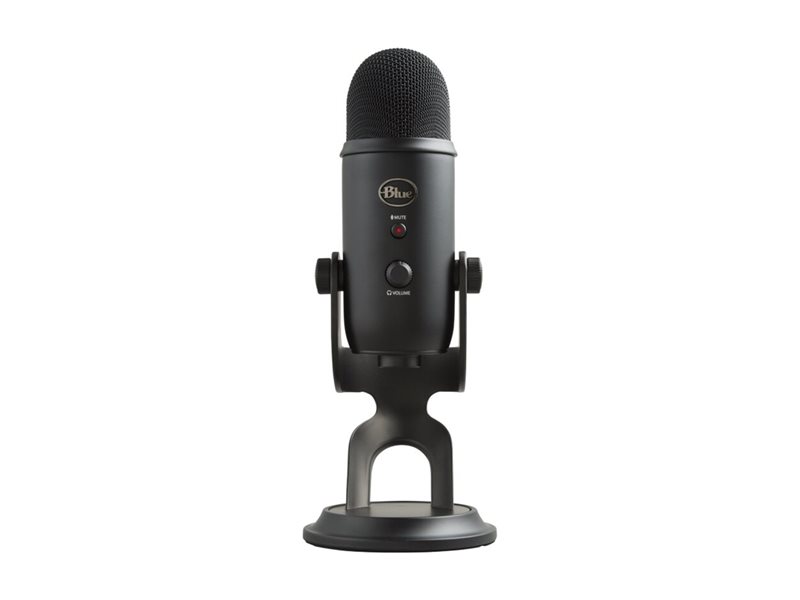LOGI TECH Yeti USB Mic BLACKOUT