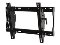 Peerless PARAMOUNT Universal Tilt Wall Mount PT640 mounting kit - for LCD display - gloss black
