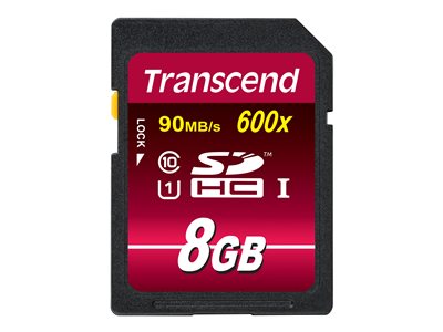 TRANSCEND Ultimate 8GB SDHC UHS-I - TS8GSDHC10U1
