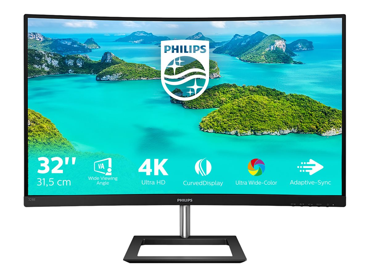 Philips E Line 328e1ca Led Monitor Curved 4k 32