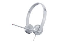 Lenovo 100 - Headset - on-ear - wired - 3.5 mm jack - silver