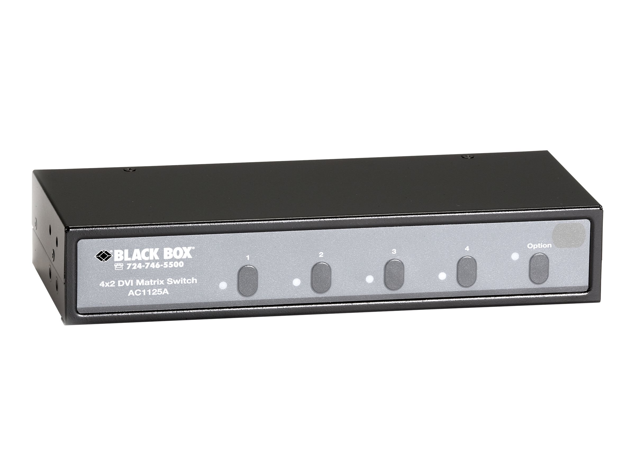Black Box DVI and Audio Matrix Switch 4x2