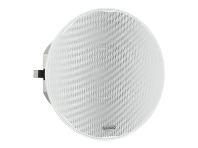Vaddio EasyIP Dante Ceiling Speaker White Speaker for conference system 2-way coaxial 