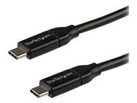 StarTech.com Thunderbolt 3 / USB 2.0 USB Type-C kabel 3m Sort