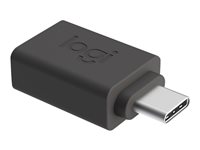 Logitech USB-C adapter Grå