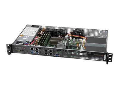 Supermicro SuperServer 5019A-FN5T Server rack-mountable 1U 1-way 1 x Atom C3958 / 2 GHz 