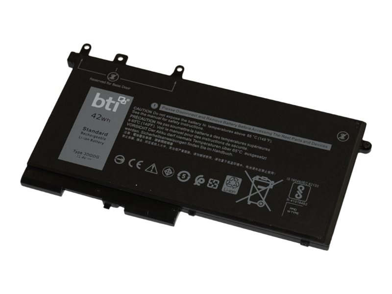BTI 3DDDG-BTI - Notebook battery (equivalent to: Dell 3DDDG, Dell 03DDDG, Dell 03VC9Y, Dell 049XH, Dell 3VC9Y, Dell 451-BBZP)