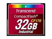 Transcend CF170 Industrial CompactFlash-kort 32GB 89.8MB/s