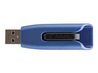 Verbatim Store 'n' Go V3 MAX 64GB USB 3.0 Sort Blå