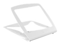 SpacePole C-Frame Enclosure for tablet lockable steel white screen size: 9.7INCH 