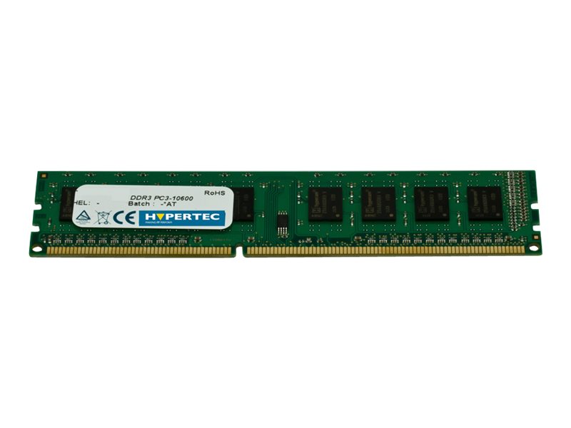 An image of Hypertec - DDR3 - module - 4 GB - DIMM 240-pin - 1333 MHz / PC3-10600