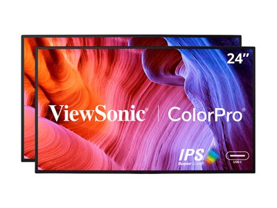 24IN COLORPRO 1080P DUAL PACKHEAD-ONLY IPS DOCKING MONITORS WITH