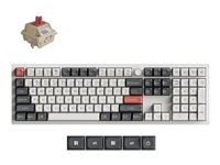Keychron Q6 Ultra Tastatur Mekanisk Sydvendt RGB LED Trådløs Kablet Nordisk
