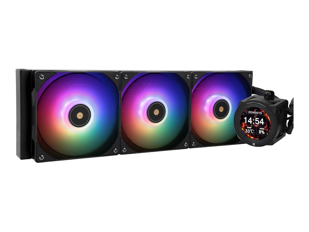 Thermalright Core Vision 360 ARGB processor liquid cooling Product shot Left-angle 79750