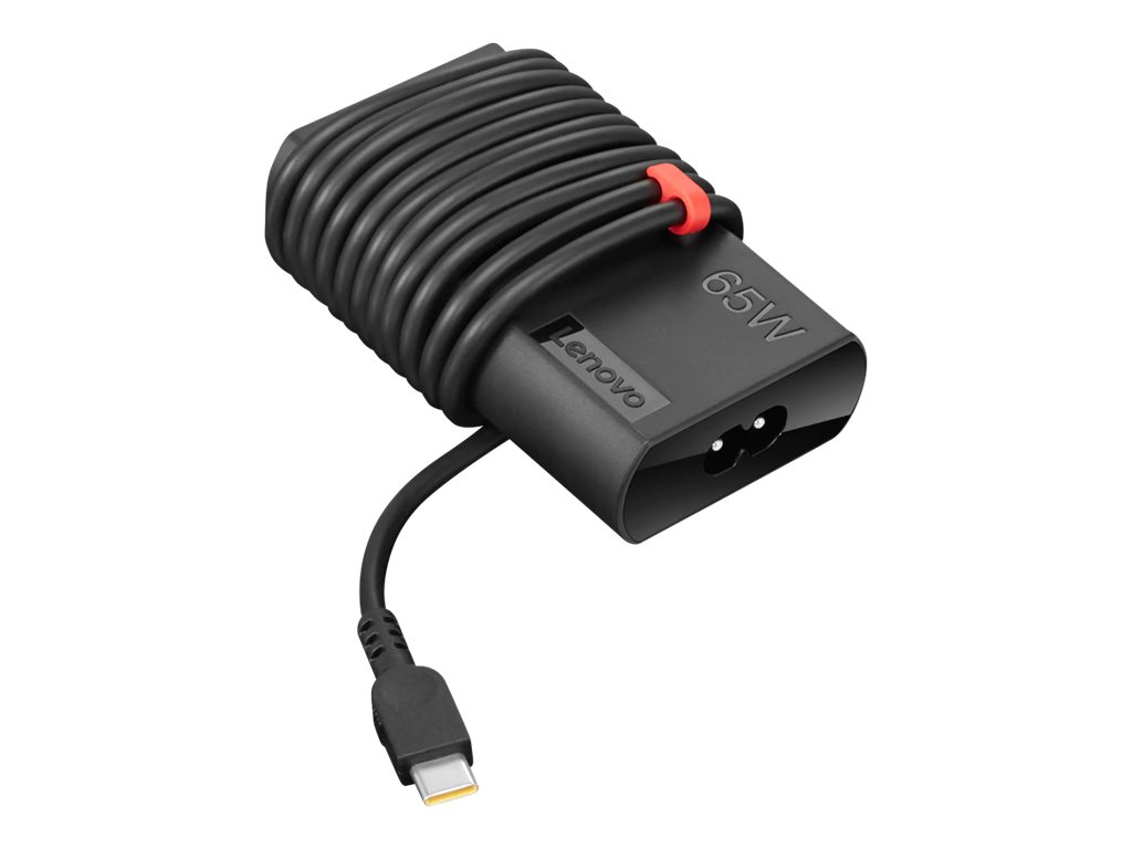 Lenovo ThinkPad 65W Slim AC Adapter (USB Type-C), power adapter, 65 Watt