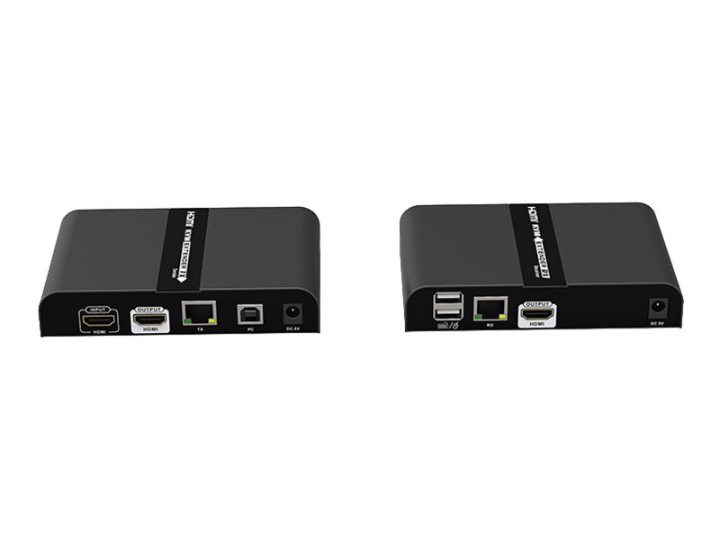 Lenkeng LKV671KVM transmitter and receiver KVM extender Product shot Front 79500