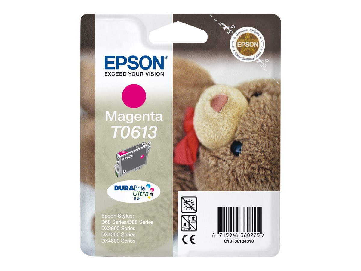 Epson T0613 - purpurová - originální - inkoustová cartridge – foto 2