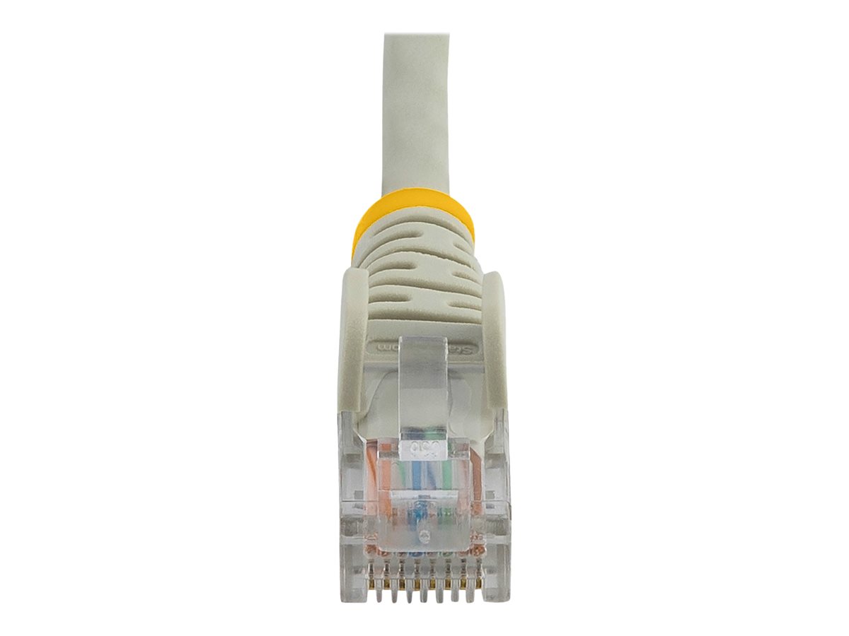 StarTech.com 2m Gray Cat5e / Cat 5 Snagless Patch Cable - patch kabel - 2 m - šedá – foto 4
