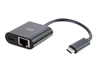 C2G USB C to Ethernet Adapter with Power Delivery Network adapter USB-C 