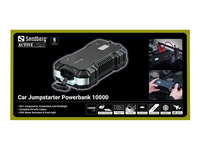 SANDBERG Car Jumpstarter Powerbank 10000