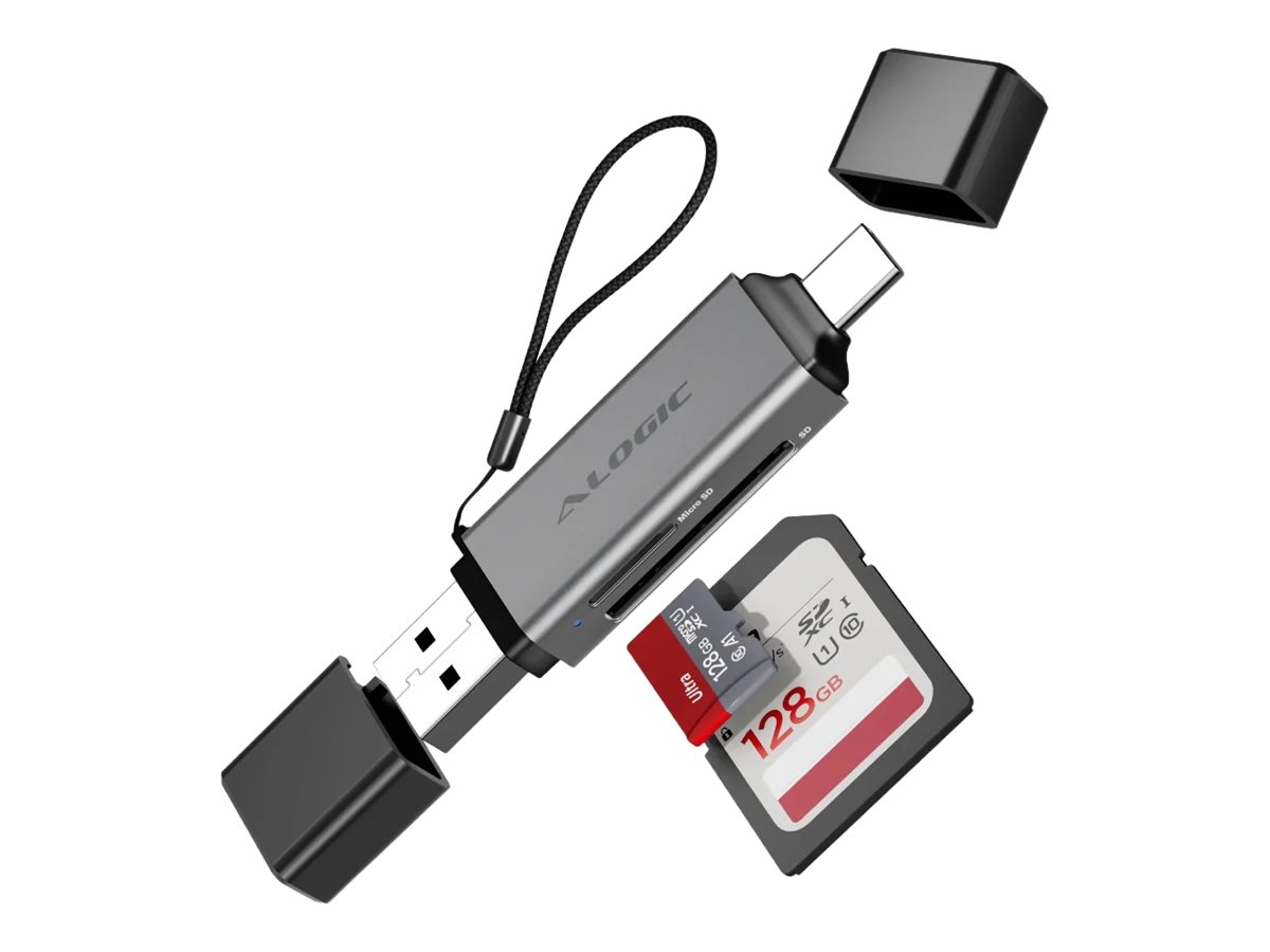 ALOGIC Flash Mini Universal card reader, USB