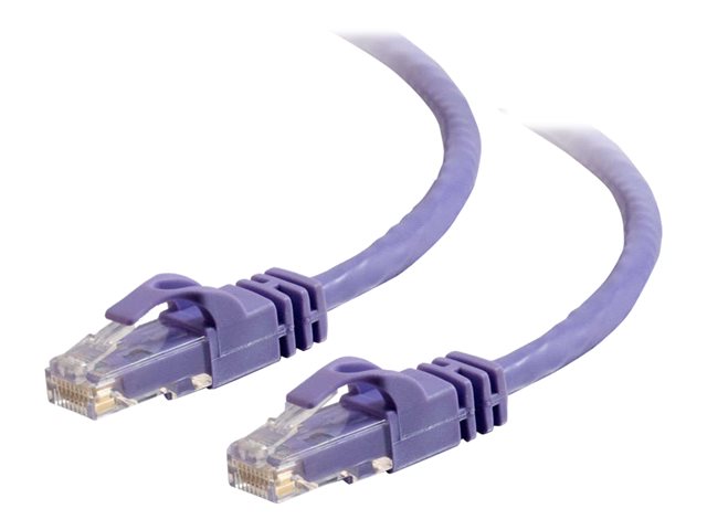 C2g Cat6 Booted Unshielded Utp Network Patch Cable Patch Cable 1 M Purple