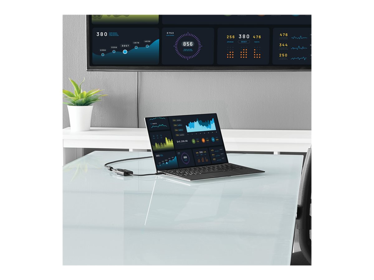 StarTech.com USB-C to VGA Adapter - Black - 1080p - Video Converter For Your MacBook Pro - USB C to VGA Display Dongle (CDP2VGA) - Adaptér USB/VGA - USB-C do HD-15 (VGA) - 18 cm – foto 5