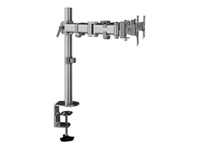 NEOMOUNTS Flat Desk Mount 2 screens Silv