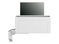 Ergotron CareFit Combo Arm with Worksurface mounting kit - modular - for LCD display / keyboard - white