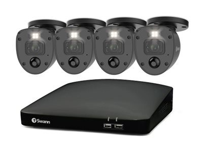 Swann SWDVK-446854SLB DVR + camera(s) wired (LAN) AC Usage / lifestyle Right-angle 72695