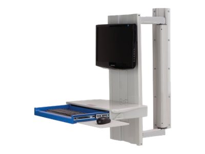 Capsa Healthcare Premium Tandem Arm w/Work Surface-CPU Holder