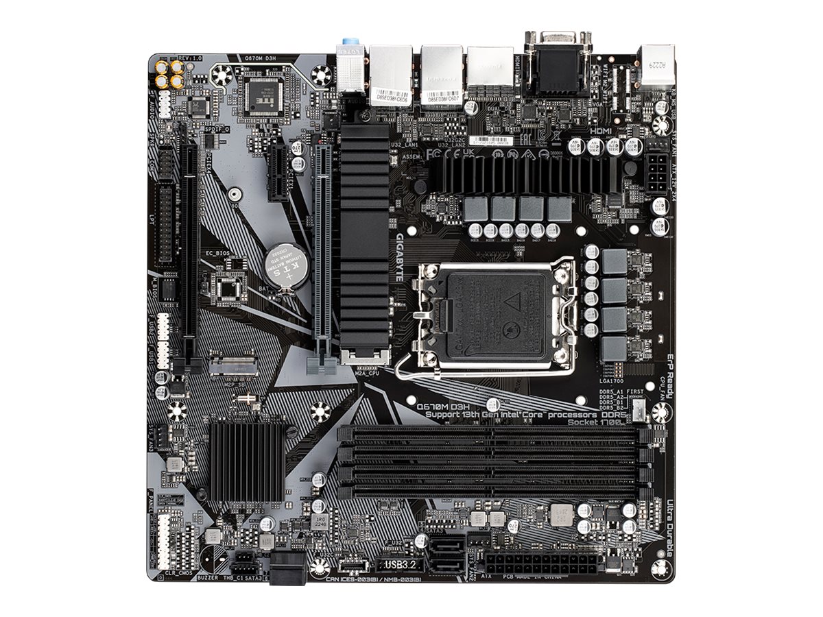 Gigabyte Q670M D3H - Motherboard