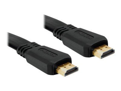 DELOCK HDMI Flachkabel Ethernet A -> A St/St 2.00m 4K