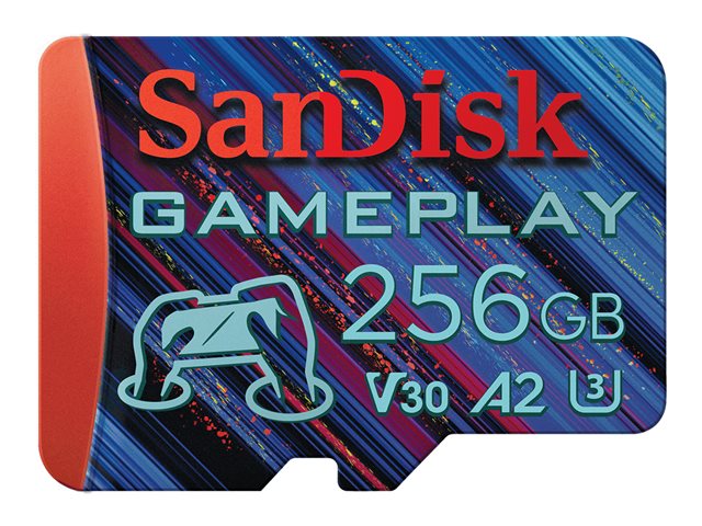 SANDISK GamePlay microSDXC Card 256GB SDSQXAV-256G-GN6XN